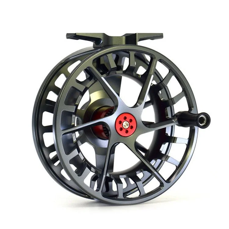 Fishing Reel for Smooth and Long Casts-Lamson Speedster S Series Fly Reels - Dark Smoke