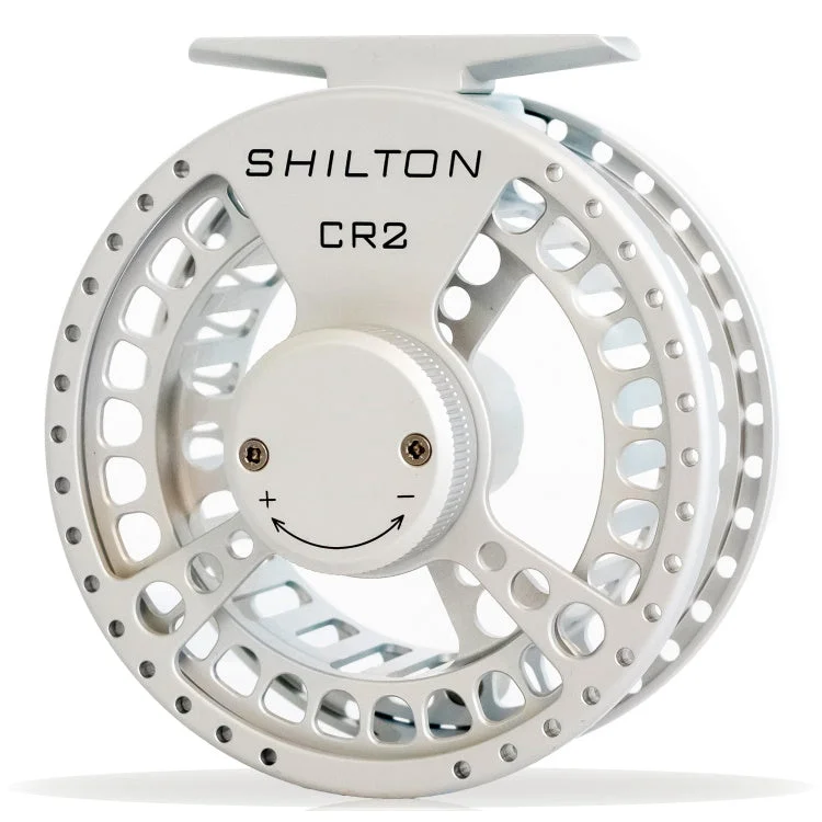 Fishing Reel for Ocean Fishing-Shilton CR Series Fly Reels - Titanium