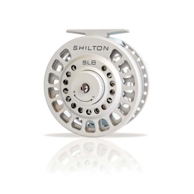 Low Profile Fishing Reel-Shilton SL Fly Reels - Titanium