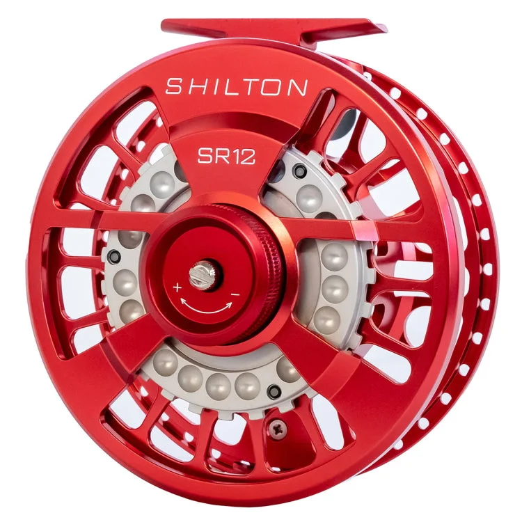 Top-Rated Fishing Reel for Durability-Shilton SR Series Fly Reels - Red