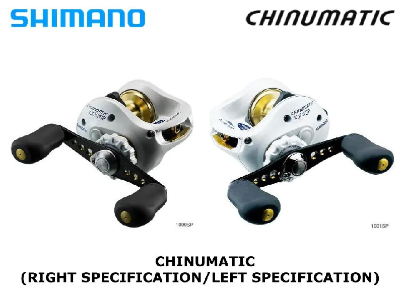 Fishing Reel for Catching Trophy Fish-Shimano 08 Chinumatic 1001SP Left