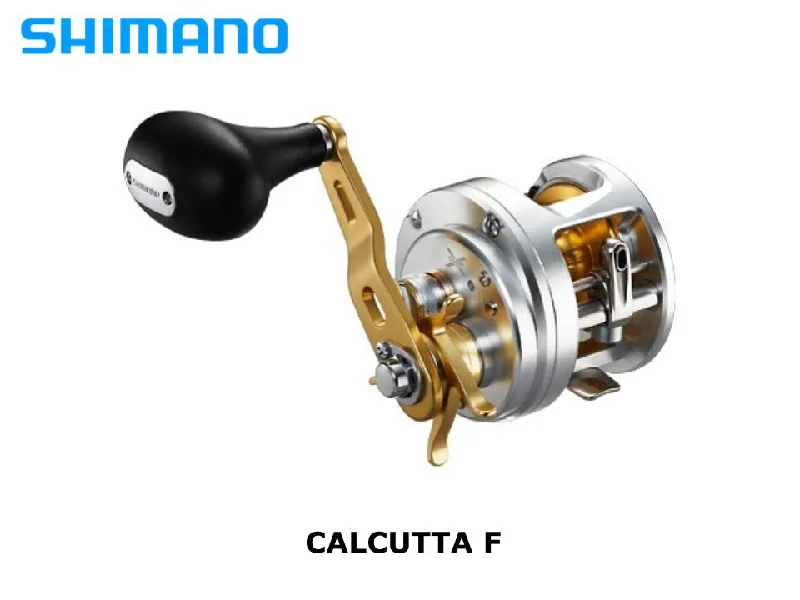 Fishing Reel with Smooth Gear System-Shimano 12 Calcutta F 301F Left