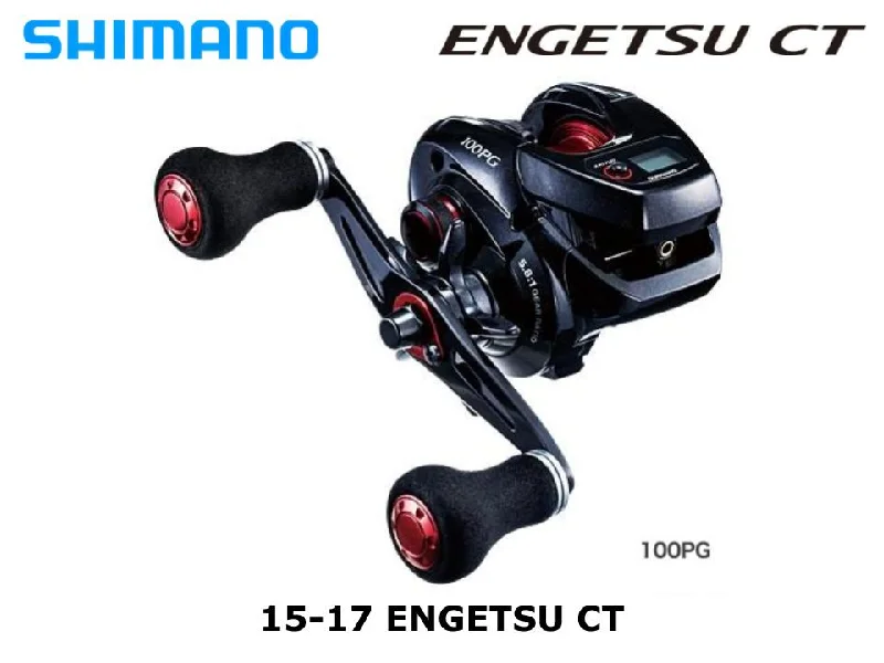 Fishing Reel for All Skill Levels-Shimano 15 Engetsu CT 101PG Left