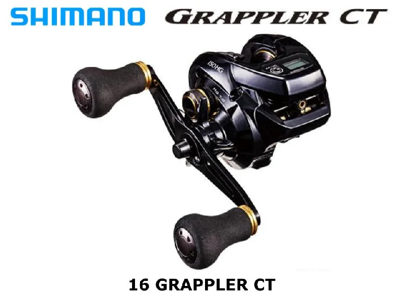 Fishing Reel with Enhanced Sensitivity-Pre-Order Shimano 16 Grappler CT 150HG Left