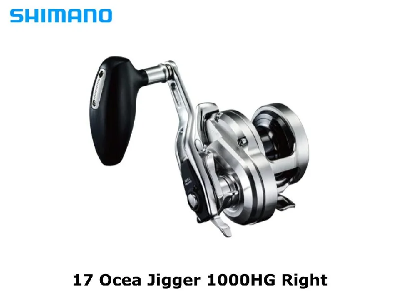 High-Performance Fishing Reel for Tournaments-Shimano 17 Ocea Jigger 1000HG Right