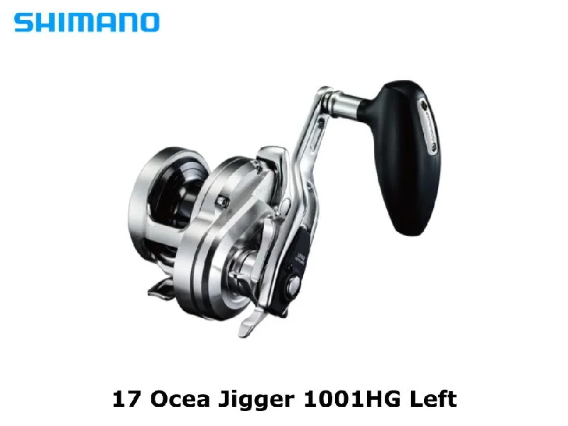 Reliable Drag System Fishing Reel-Shimano 17 Ocea Jigger 1001HG Left