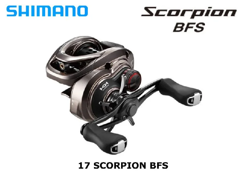 Fishing Reel with Smooth Gear System-Pre-Order Shimano 17 Scorpion BFS Right