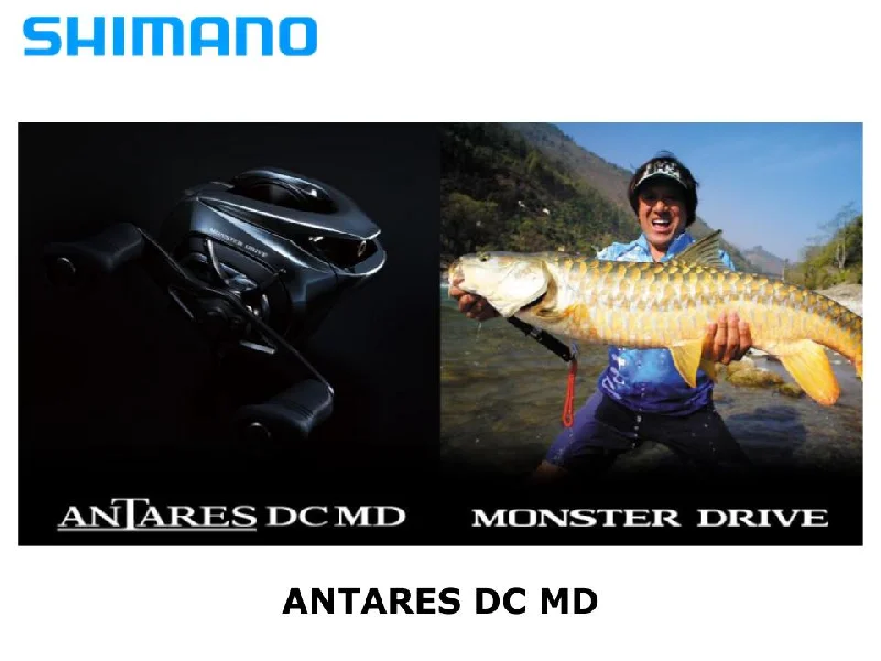 Reel for Baitcasting Rod-Shimano 18 Antares DC MD XG Left