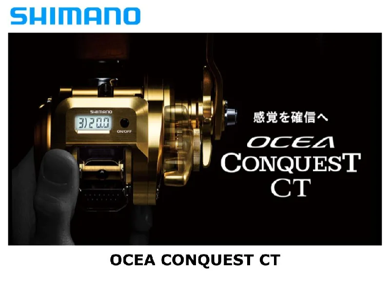 High Quality Fishing Reel-Shimano 18 Ocea Conquest CT 200HG Right