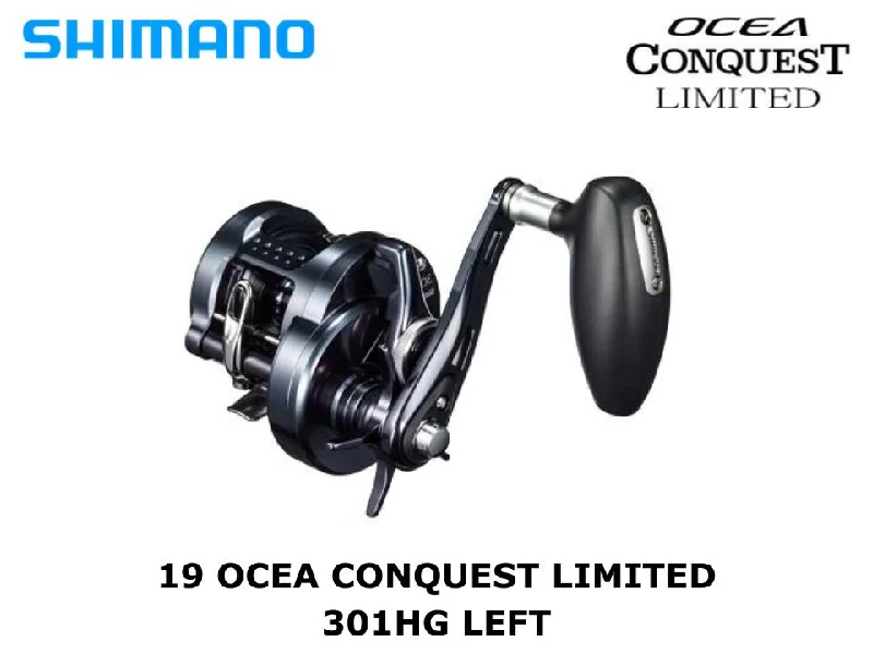 Fishing Reel for Bass-Shimano 19 Ocea Conquest Limited 301HG Left