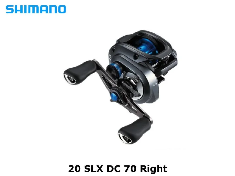 Fishing Reel with Perfect Line Control-Shimano 20 SLX DC 70 Right