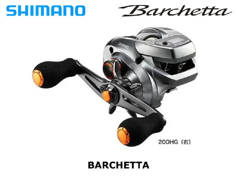 Fishing Reel with Large Spool-Pre-Order Shimano Barchetta 200HG Right