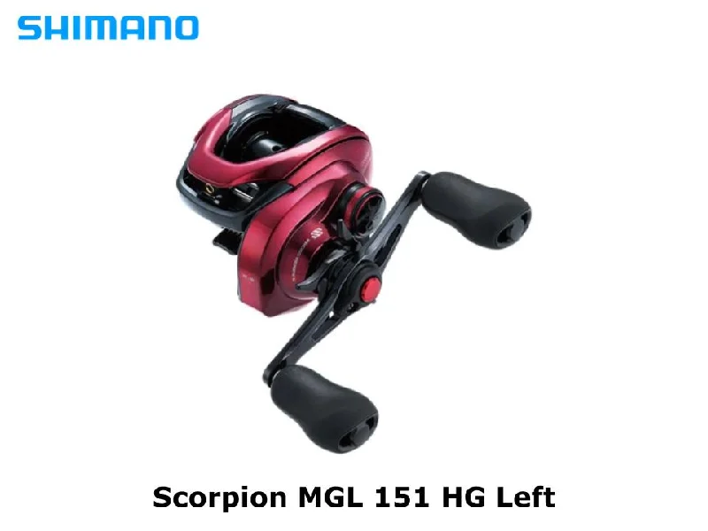 Fishing Reel with Aluminum Frame-Shimano Scorpion MGL 151 HG Left