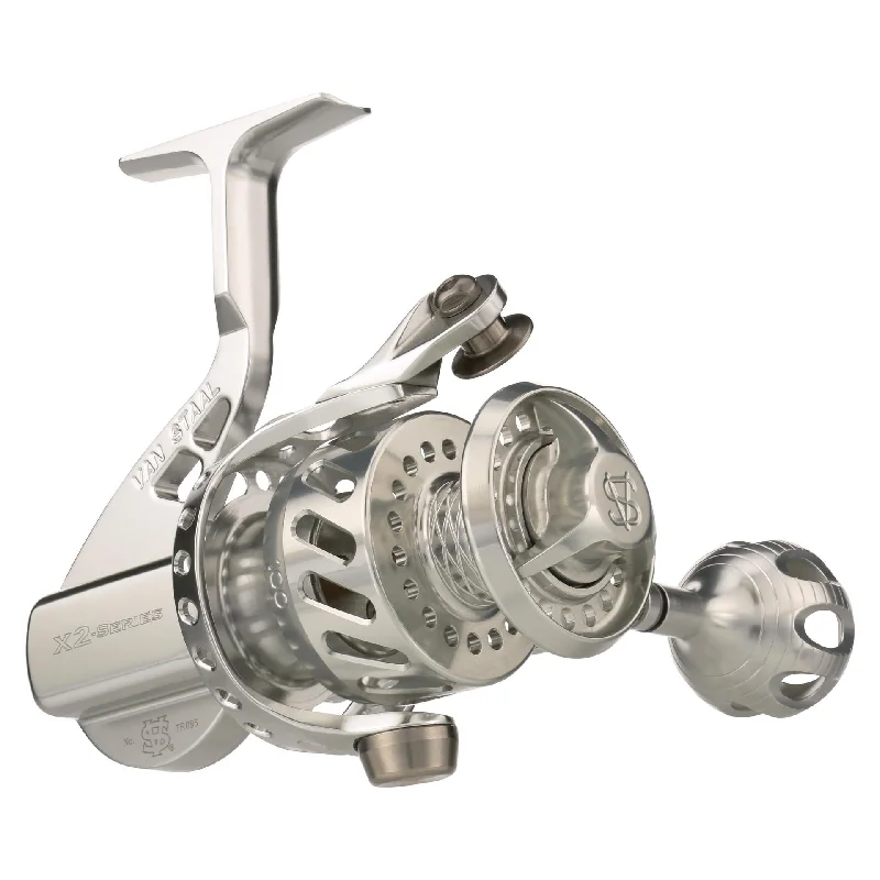 Fishing Reel with Anti-Reverse-VSX2 Bail-less Silver Spinning Reel