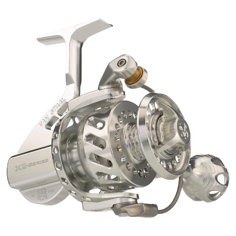 Fishing Reel with High Gear Ratio-VSX2 Bailed Silver Spinning Reel