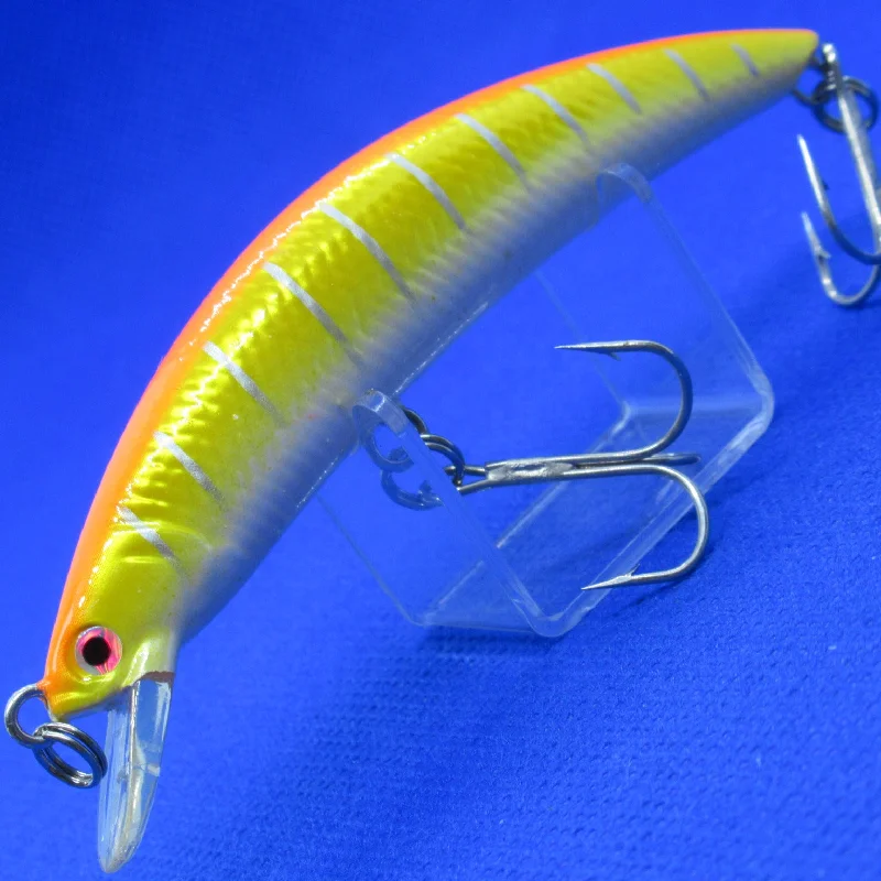 Lures for Catching Sea Bass-FUZE MUDDY MINNOW 90F [Used]