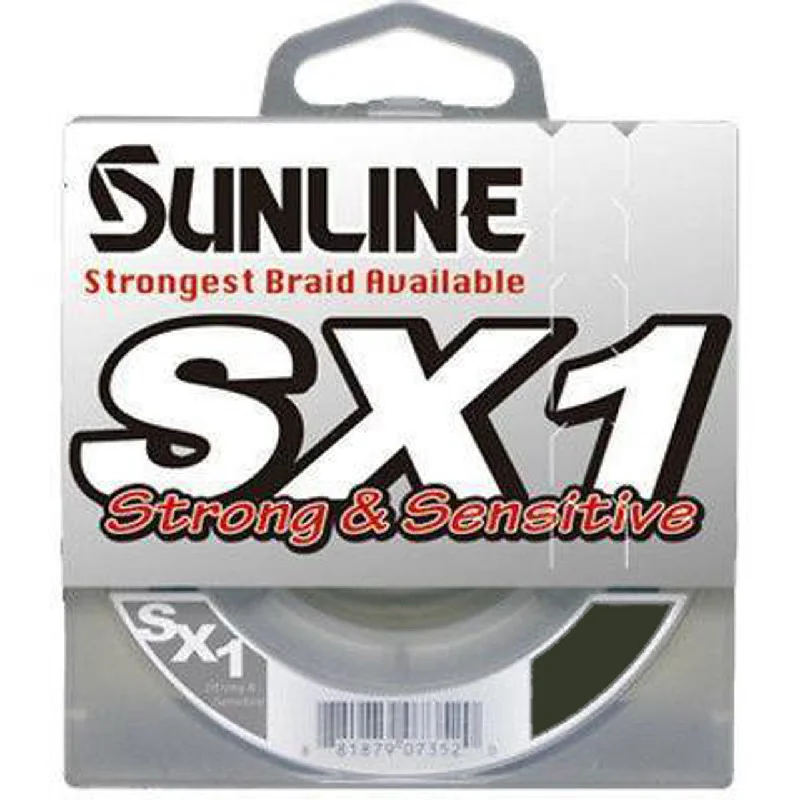 Fishing Line for Catching Large Fish-SUNLINE SX1 125 YD DEEP GREEN 10 LB.