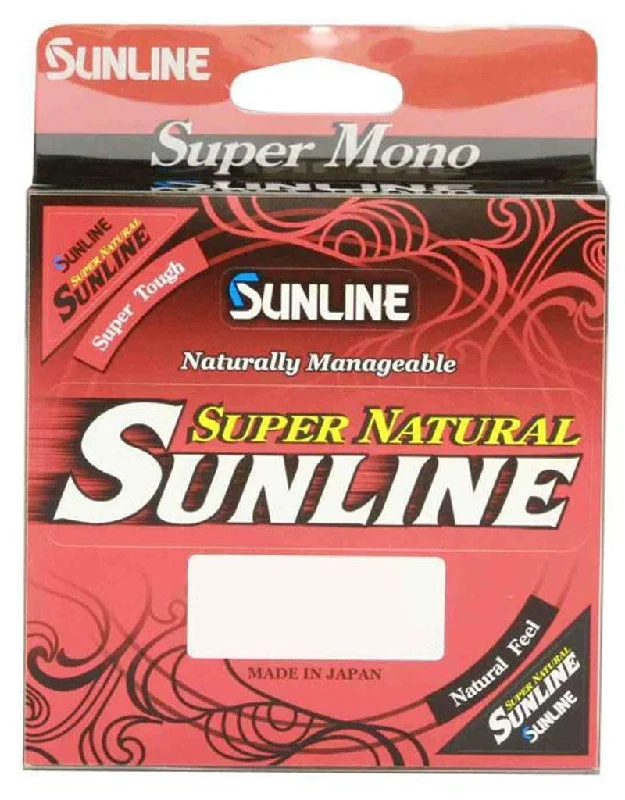 Fishing Line with Increased Durability-SUNLINE SUPER NATURAL JUNGLE GREEN 4LB 330YD