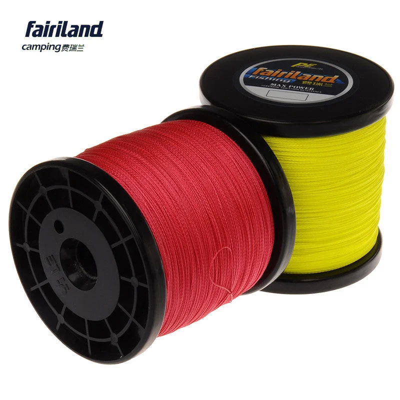 Ultra-Light Fishing Line for Small Fish-1000m (10lb-70lb) Multifilament Braided PE Fishing Line 4 Strands Line Wire Fishing Accessory