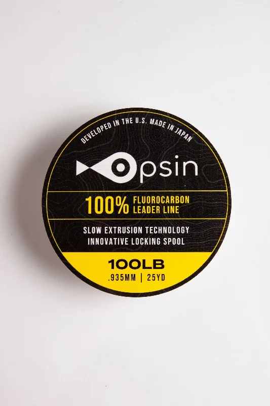 Fishing Line for Precision and Power-Fluorocarbon Leader Line 100 lb .97mm