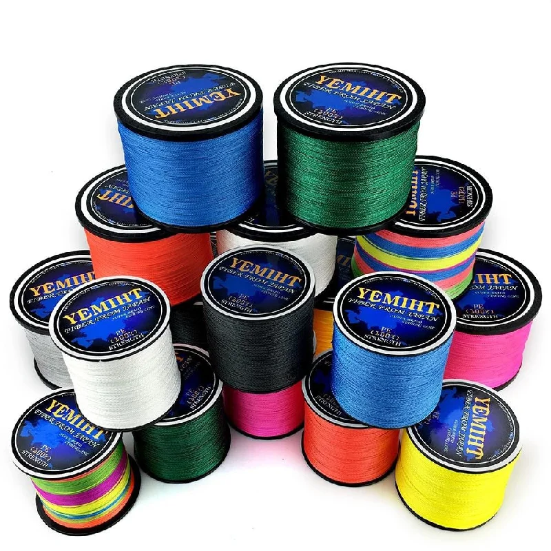 Fishing Line for Catching Trophy Fish-300M 500M Strands 10-120LB PE Braided Fishing Wire Multifilament Super Strong Fishing Line