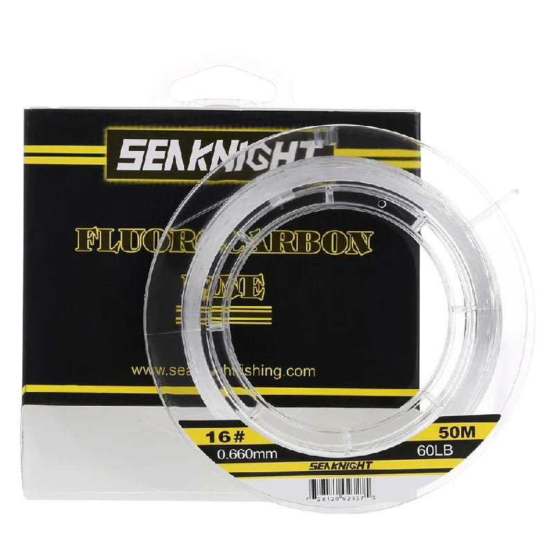 Fishing Line for Fly Fishing-50M 100M 100% Japan Material 3-100LB Fluorocarbon Fishing Lines Carbon Fiber Leader Fly Line