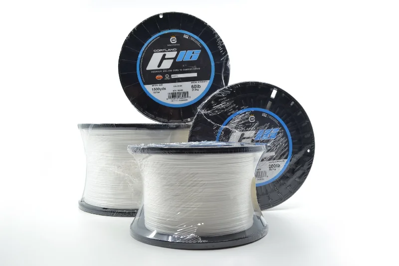 Fishing Line for Maximum Sensitivity-Cortland Premium Hollow Core 16-Carrier Super Braid