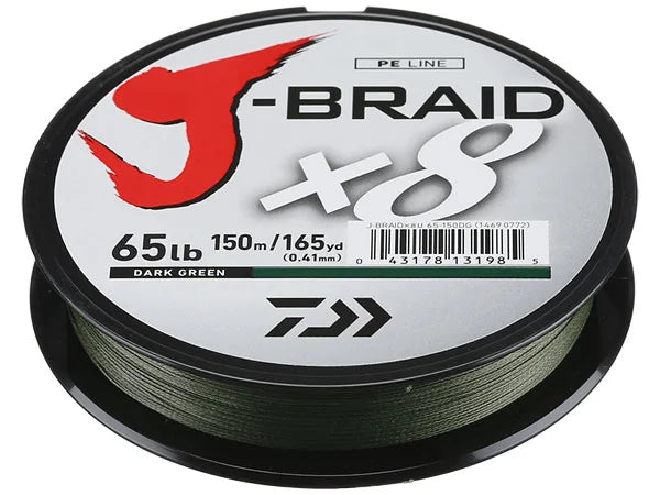 Fishing Line for Saltwater-Daiwa J-Braid x8