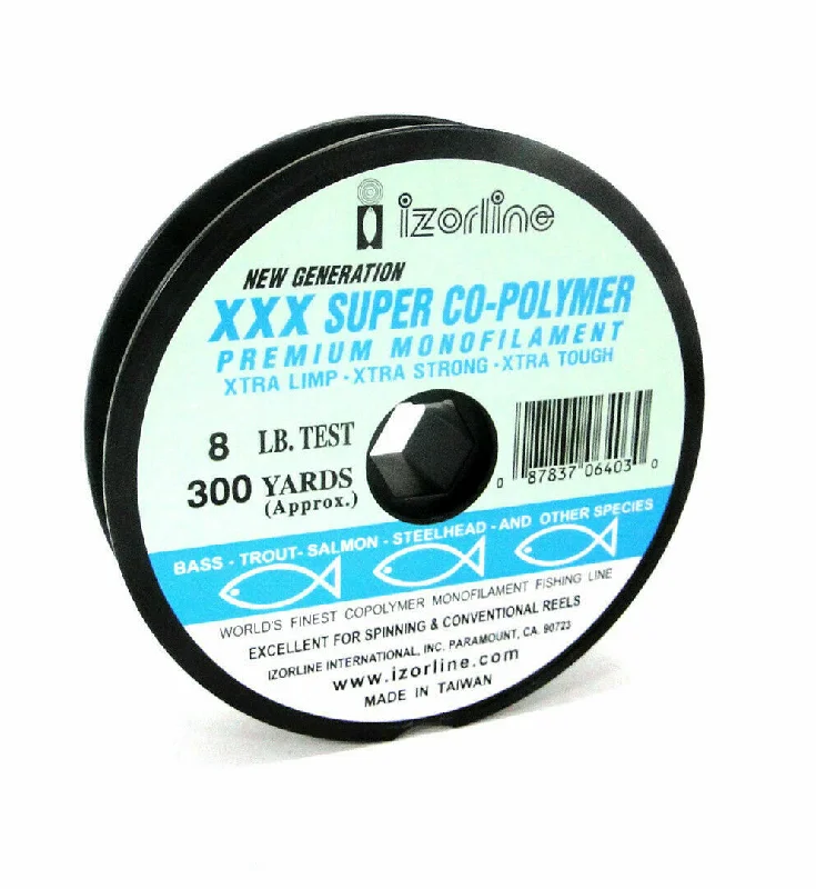 Fishing Line for Light Lures-Izorline XXX Super Co-Polymer Fishing Line (Smoke)