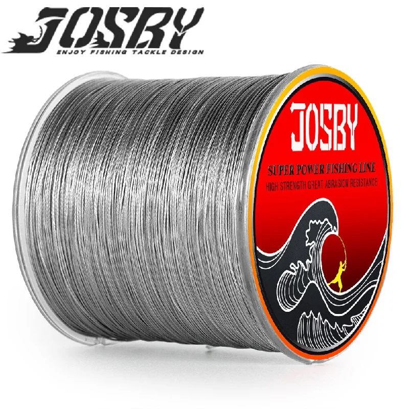 Fishing Line for Long-Range Casting-JOSBY 8 Strand Japan Super Strong PE Braided Fishing Line Multifilament Fishing Line 500m Braid