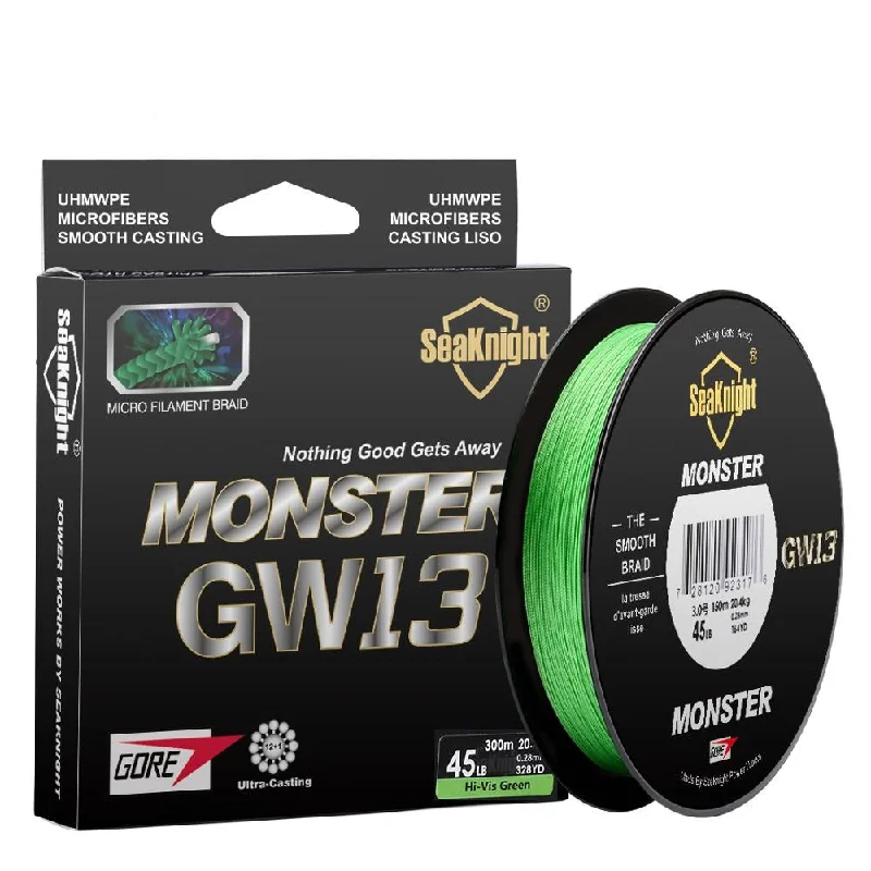 Fishing Line for Catfish-MS Series GW13 13 Strands Fishing Line 300M 150M Multifilament PE Line 12+1 GTX Saltwater