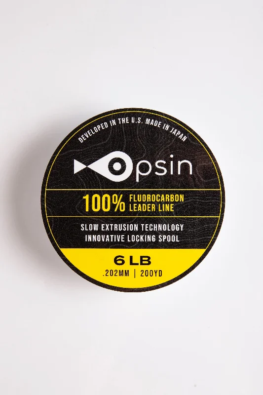 High-Strength Fluorocarbon Fishing Line-Fluorocarbon Leader Line 6 lb .20mm