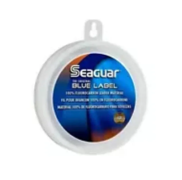 Affordable Fishing Line for Beginners-Seaguar Blue Label Fluorocarbon Leader Line 25 Yard Spool