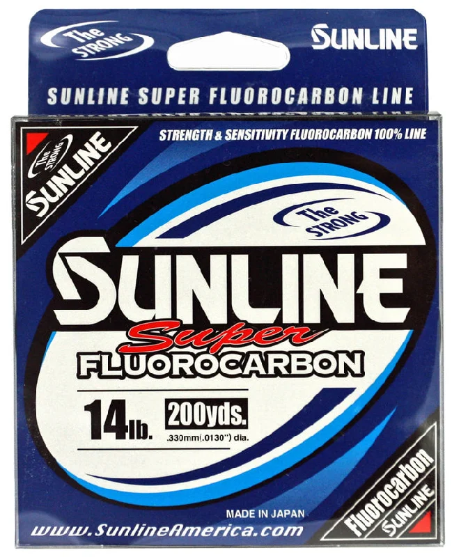 High-Strength Fishing Line for Saltwater Fishing-Sunline Super Fluorocarbon