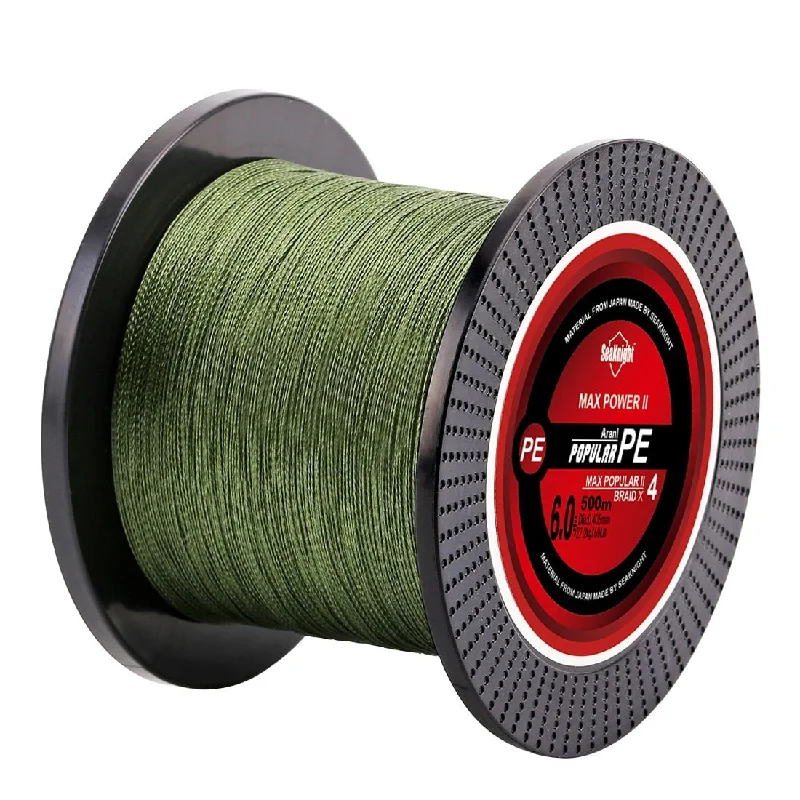 Fishing Line with Low Visibility-TP Series 500M 1000M Fishing Line 8-60LB Braided Line Smooth Multifilament PE Fishing Line