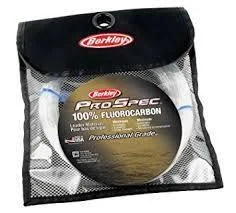 Strong Fluorocarbon Line for Big Fish-BERKLEY PRO SPEC FLOUROCARBON LEADER MATERIAL