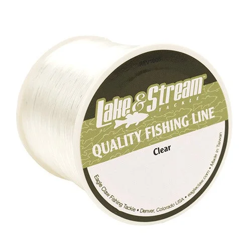 Ultra-Durable Fishing Line for Big Catch-Lake & Stream 15lb/Clear