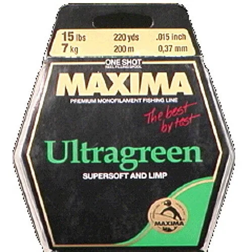 Fishing Line for Long-Term Fishing Trips-Maxima Moss 10 Ultragreen