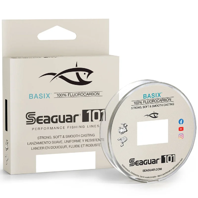 Fishing Line for Fly Fishing-Seaguar 06BSX200 101 BasiX Fluorocarbon 200 Yd 6lb