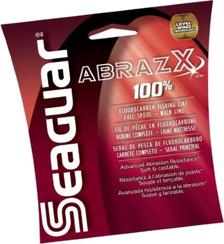 Professional Fishing Line for Serious Anglers-Seaguar Abrazx Fluorcarbon