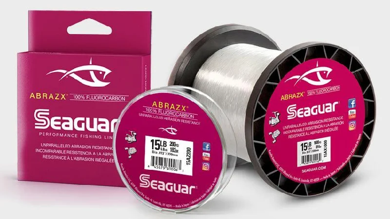 Heavy Duty Fishing Line for Big Fish-Seaguar Abrazx Fluorocarbon Performance Fishing Line