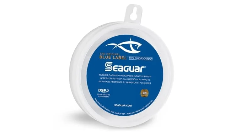 Braided Fishing Line for Accuracy-Seaguar Blue Label Fluorocarbon 25 yrd 25lb