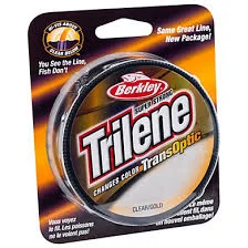 Fast-Action Fishing Line for Accurate Casting-TRILENE TRANSOPTIC COLOR CHANGE