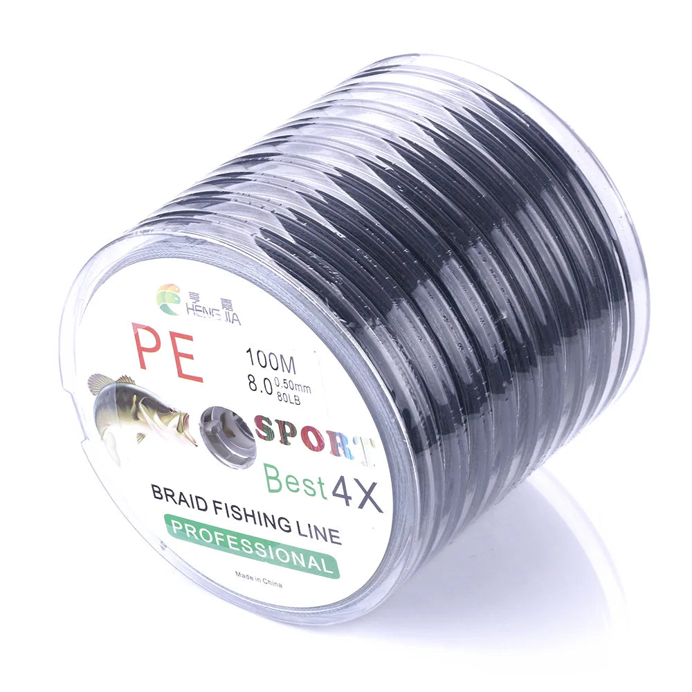 Transparent Fishing Line-Lureswholesale® 100m 4 Strands braided fishing line