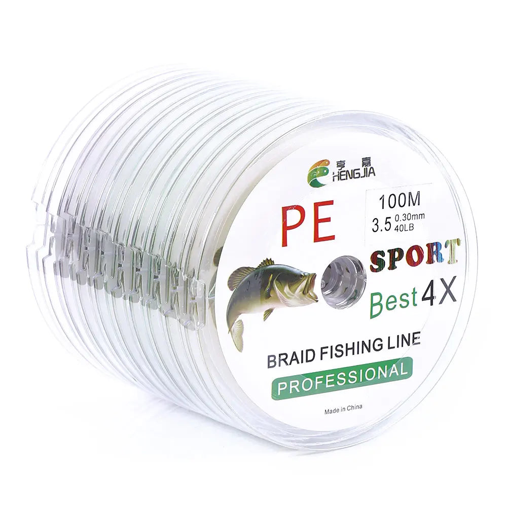 Fishing Line for Handling Strong Fish-Lureswholesale® 100M Pe Braided Fishing Line