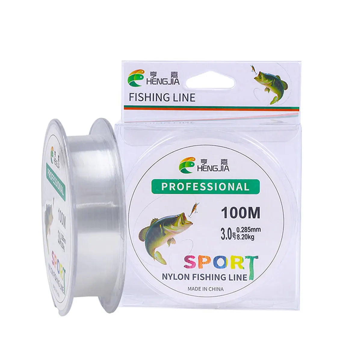 Fishing Line for All Types of Fish-Lureswholesale® 100m nylon thread transparent Fishing Line