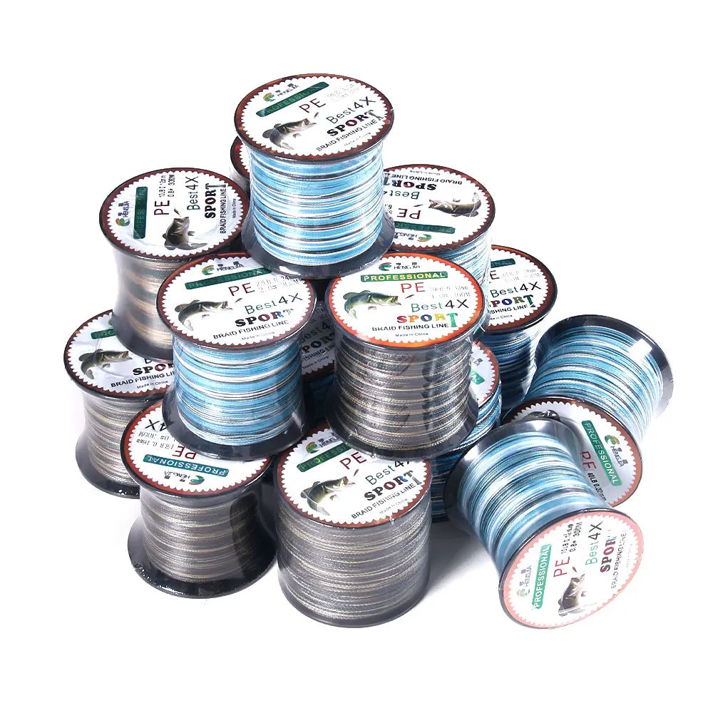 Ultra-Light Fishing Line for Small Fish-Lureswholesale® 300M Different Colors Kite Line for Fishing