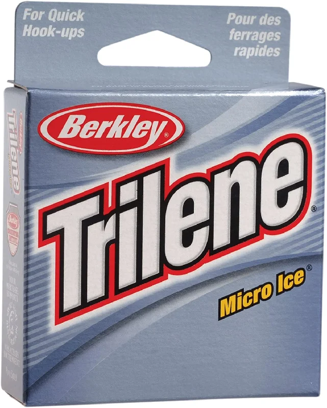 Fishing Line for Handling Strong Fish-Berkley Trilene Micro Ice Monofilament Ice Fishing Line 110 YD