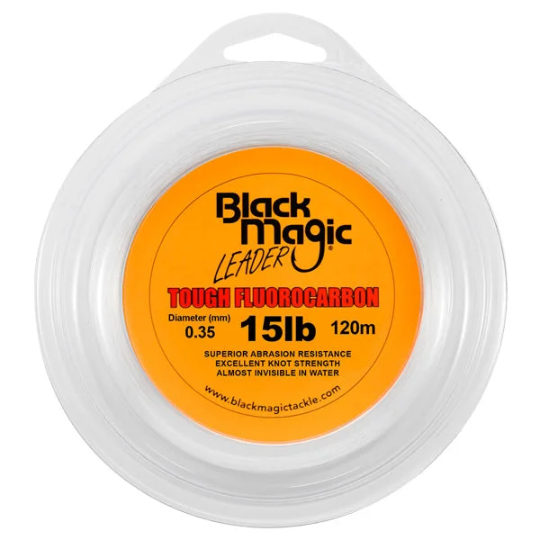 Fishing Line for Beginners and Experts-Black Magic Tough Flurocarbon Leader