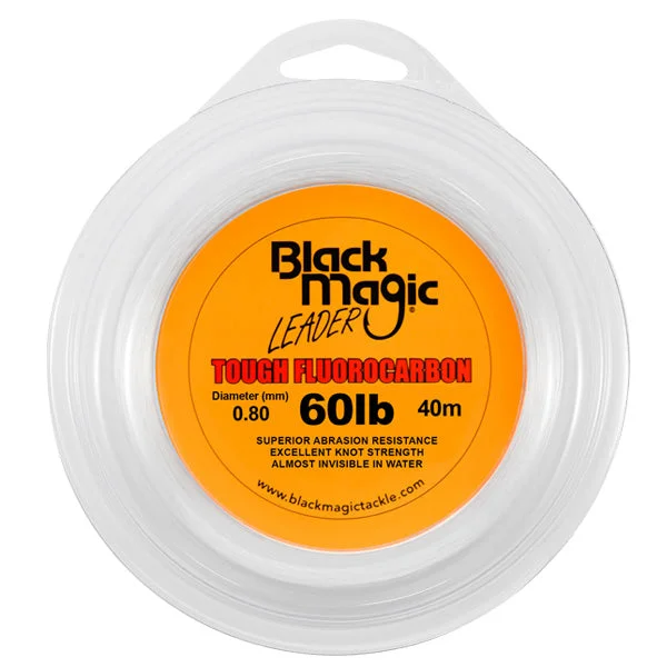 Fishing Line for Fast-Action Tackle-Black Magic Tough Flurocarbon Leader